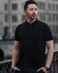 Polo-Shirt aus ultrafeinem Baumwollstrick